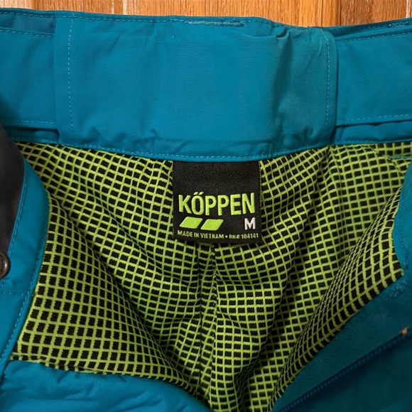 Koppen blue ski snow pants. Size medium. Never worn - Picture 2 of 2